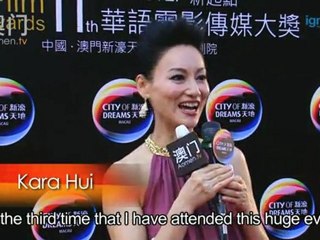 Red carpet for China's stars at City of Dreams