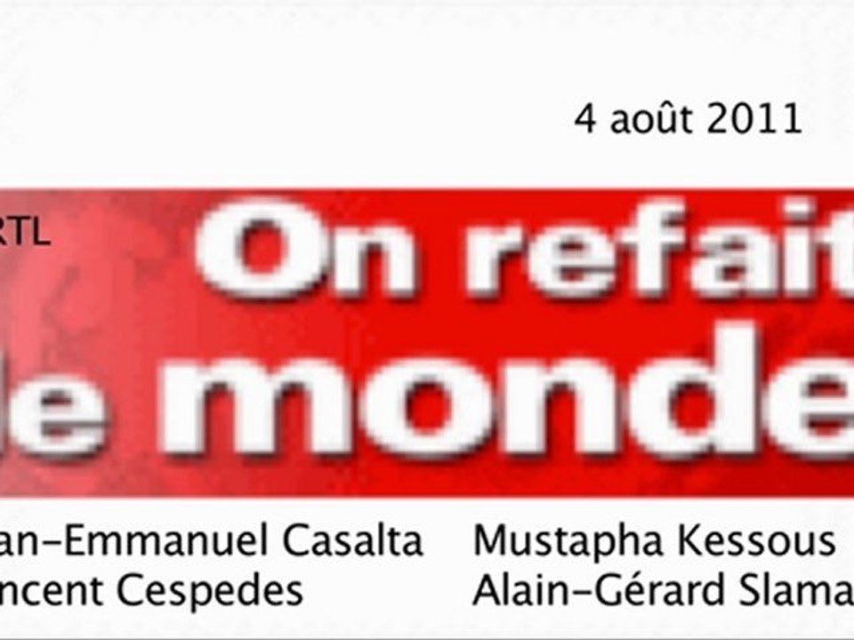 Vincent Cespedes - RTL 4 août (nouvelle taxe des hauts revenus, enquête sur Christine Lagarde, stratégie internet présidentielle)