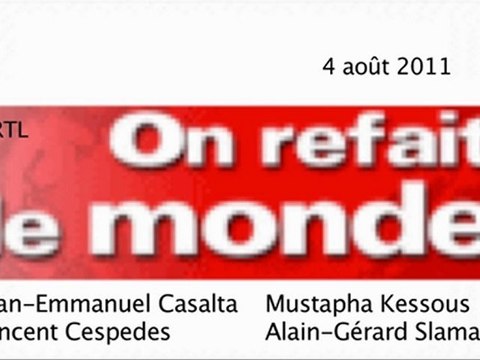 Vincent Cespedes - RTL 4 août (nouvelle taxe des hauts revenus, enquête sur Christine Lagarde, stratégie internet présidentielle)