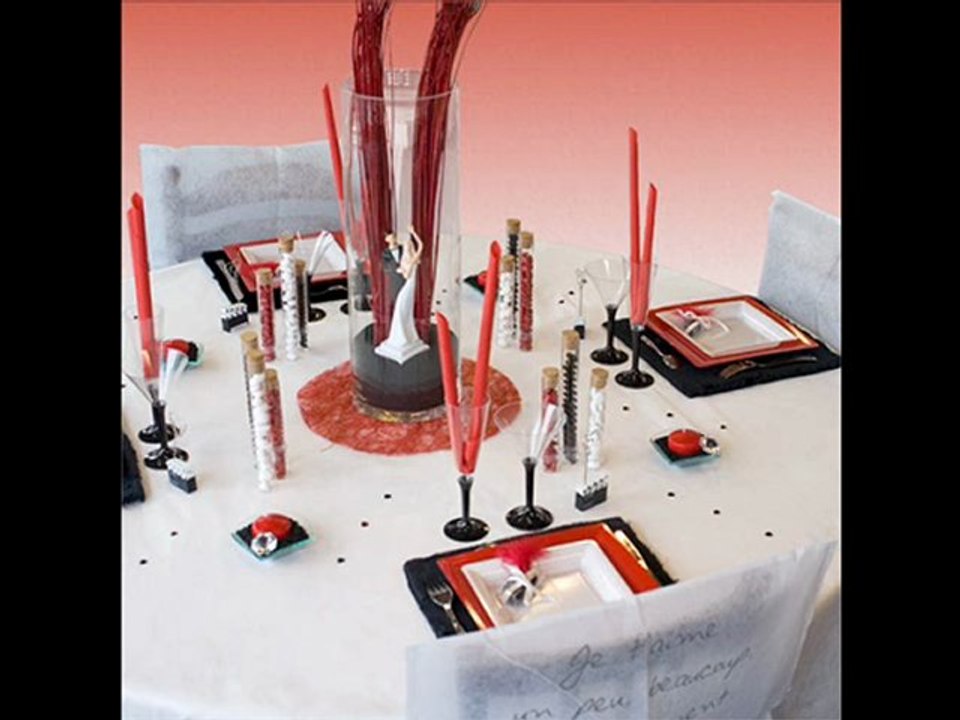 Diaporama de décorations de table