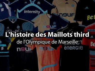Le 3e maillot de l'OM, depuis 1997