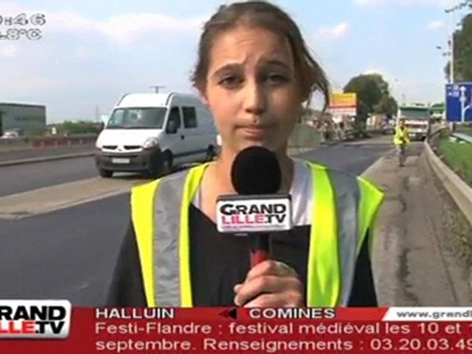 Autoroute A1: Le chantier de l'été (Lille)