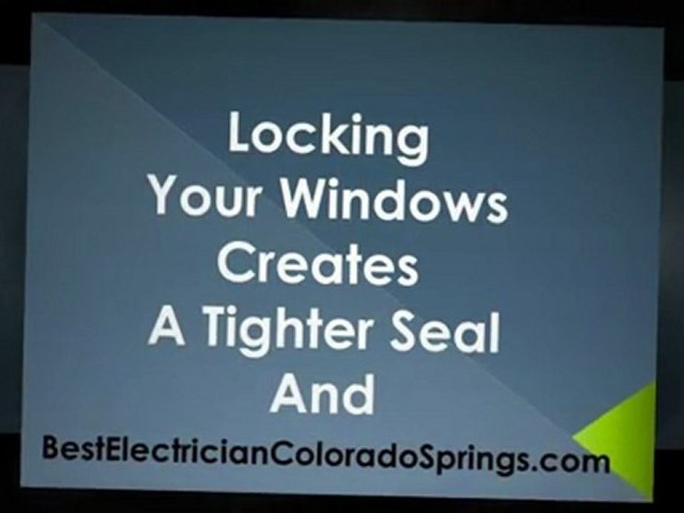 Colorado Springs Electrician Offers Easy Energy Saving Tips