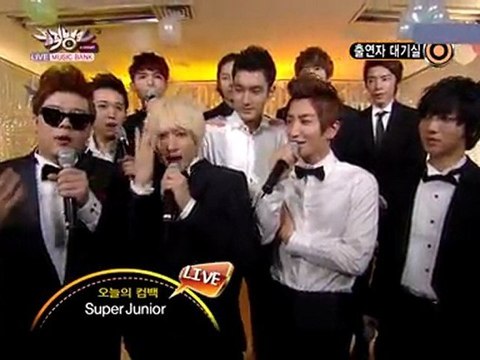 110805 MB Super Junior - Back Stage