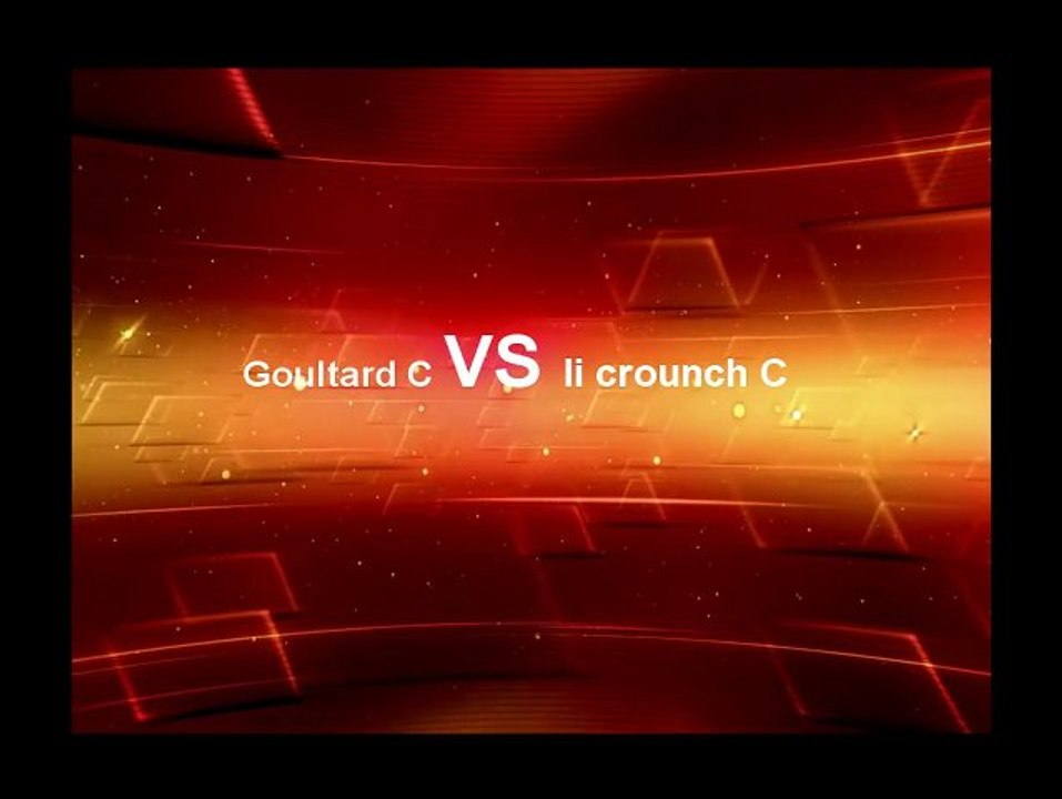 Goultard B Vs Li Crounch C