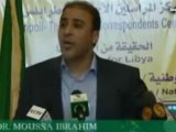 Libya Tripoli Dr. Moussa Ibrahim, 3-8-2011, Press Conference