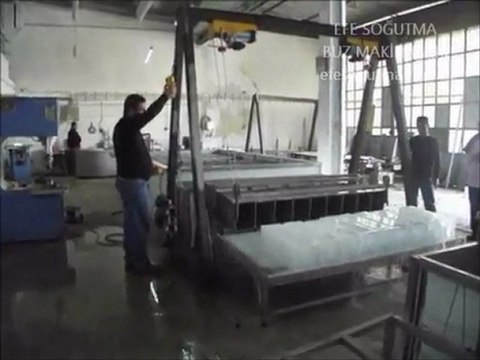 Kalıp Buz Makinası - Salamura Buz Makinası / Block Ice Machine EFE SOĞUTMA
