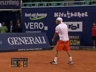 Montanes batte Chela - Kitzbühel, semifinale