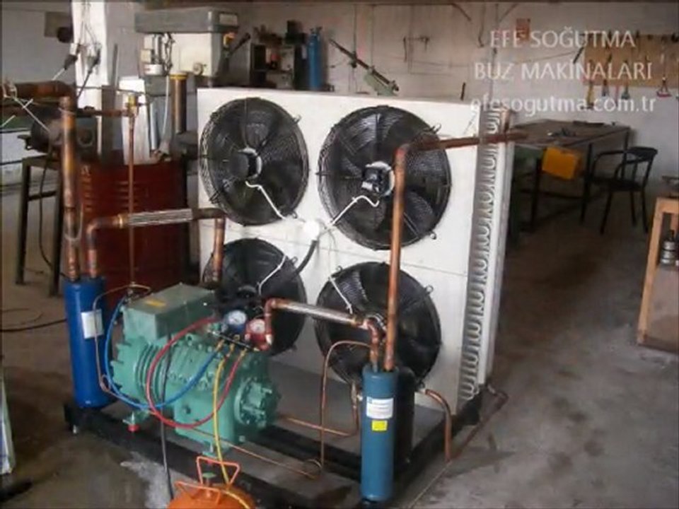 Kalıp Buz Makinası - Salamura Buz Makinası / Block Ice Machine