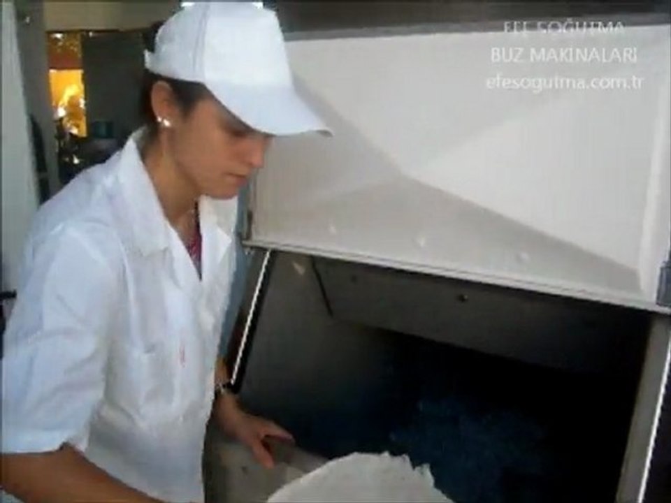 Kristal Buz Makinesi - Crystal Ice Machine " EFE SOĞUTMA