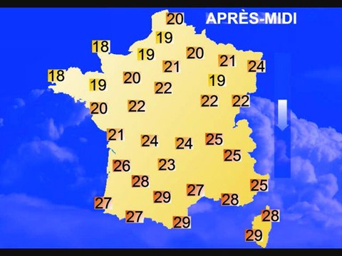 Météo 6 août 2011: Prévisions à 7 jours !