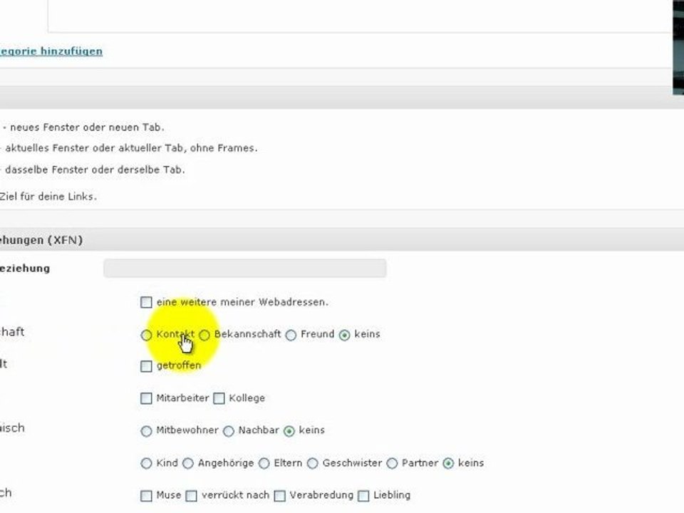 Links in Wordpress erstellen Blogroll entfernen