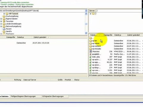 WordPress Sicherung erstellen - Backup Wordpress