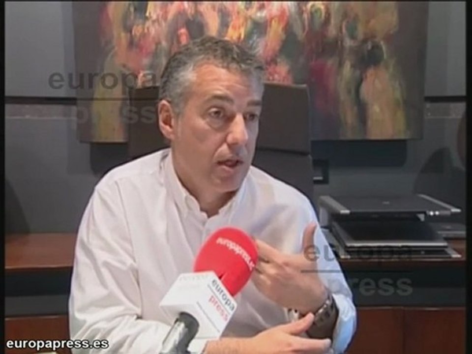 Urkullu rechaza concurrir junto a Bildu al 20N