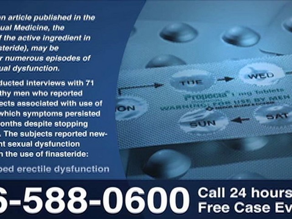 Propecia and Erectile Dysfunction Lawyer and Lawsuit
