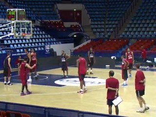 Joakim Noah s'est entraîné avec les Bleus