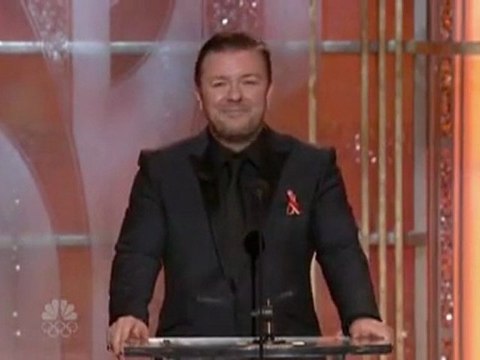 Ricky Gervais aux 67e Golden Globe Awards (2010) VOST