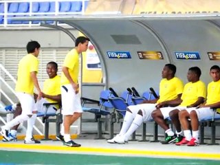 La Sub-20 de Ecuador reconoce el estadio Hernán Ramírez Villegas