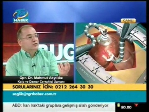 Kalp Sağlığı - Op. dr. Mahmut Akyıldız - 08.07.2011 - TGRT Haber
