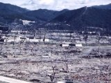 File photos of the atomic bombing of Hiroshima