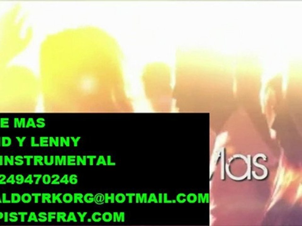 PEGATE MAS DYLAND Y LENNY PISTA INSTRUMENTAL