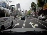 Scooter Unfall - Taiwan