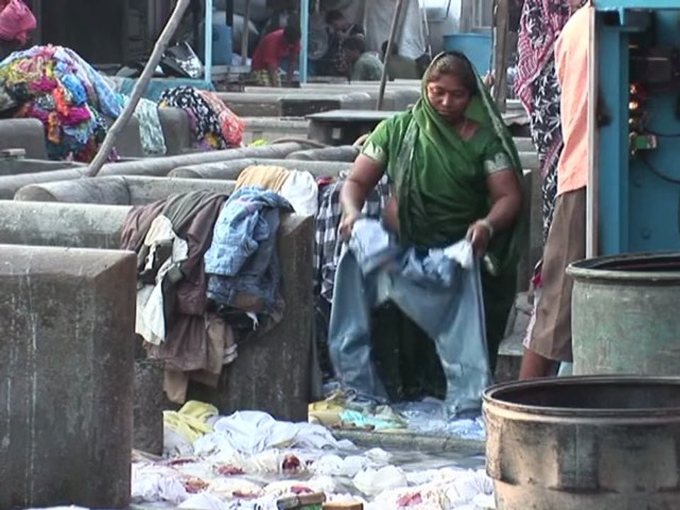 Indiens Wäscher fürchten die Waschmaschine
