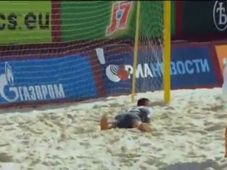 Beach Soccer - Russland ist im Finale