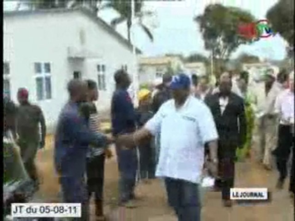 Les travaux de la route Pointe-Noire-Dolisie