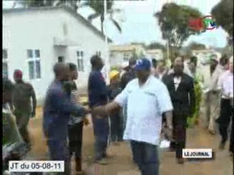 Les travaux de la route Pointe-Noire-Dolisie