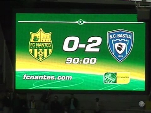 L2 / 2011-12 - Nantes 0-2 Bastia : Le résumé
