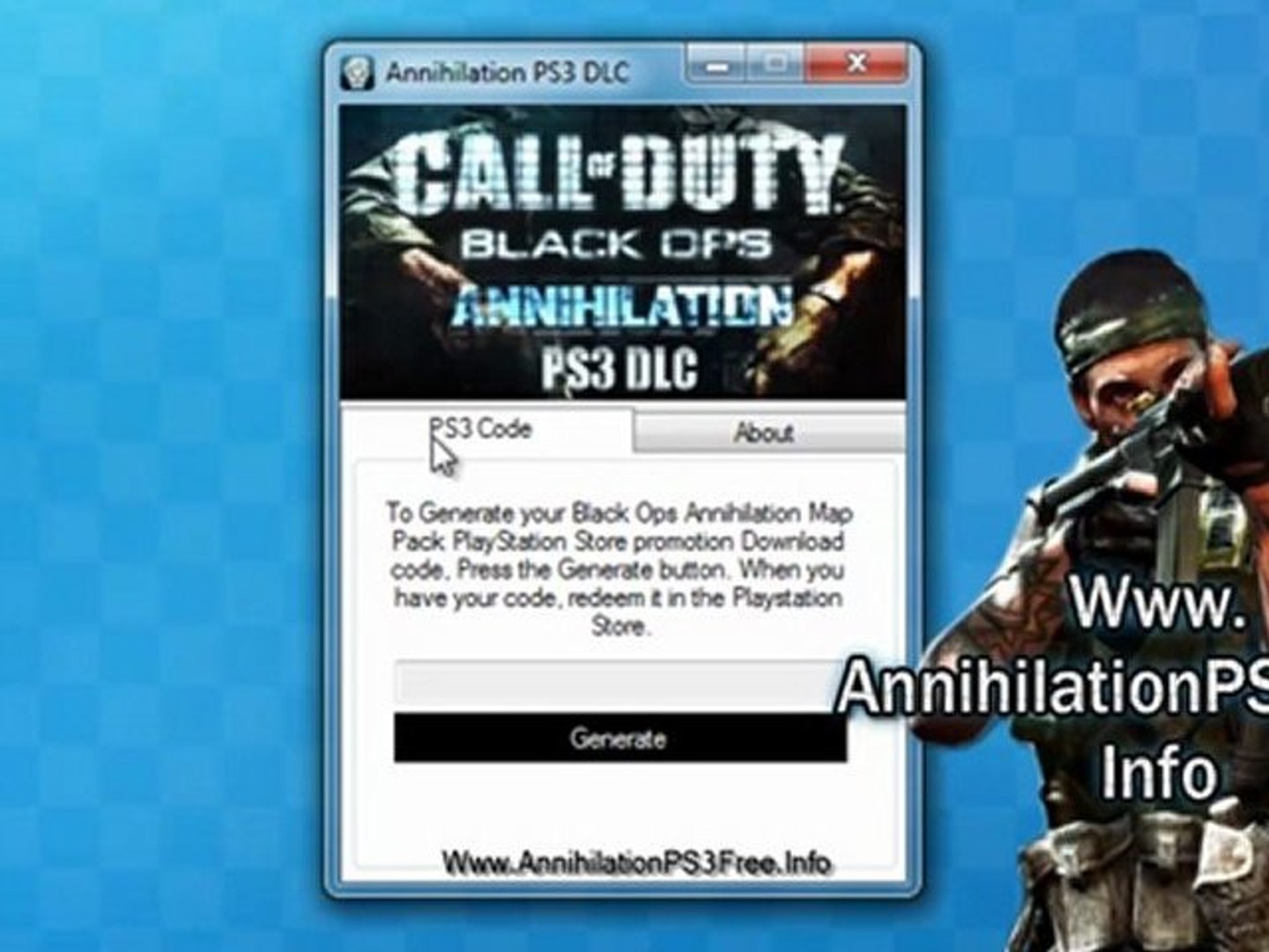 Get Free Black Ops Annihilation Map pack PS3 DLC Code - video Dailymotion