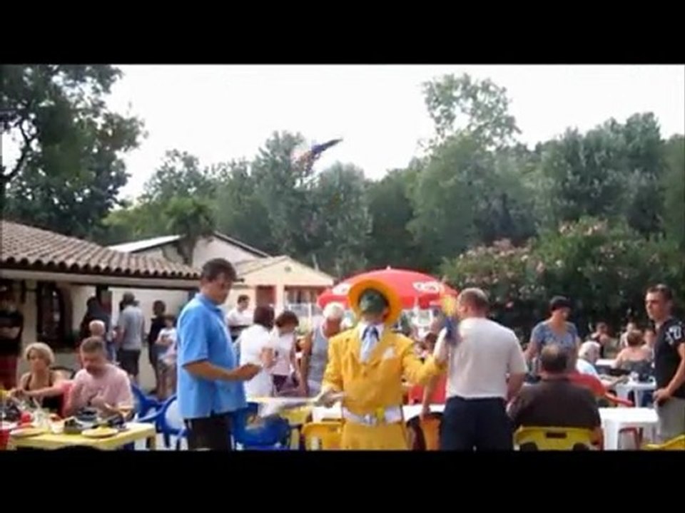 Shady Mask-Jongleur, animateur, farceur !!! "CAMPING LE DOMAINE DE GAUJAC"