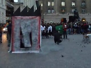 Manifestación estudiantil Santiago (el 29 de Julio 2011)