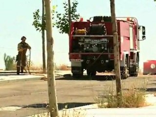 Incendio en el zurgen de Salamanca