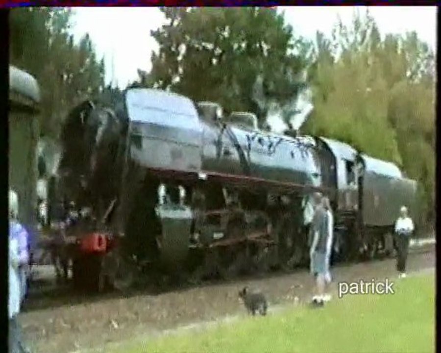 Train à Vapeur en 2002 Gare d'Andrezieux-Bouthéon