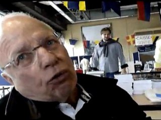 Thierry Roland en invité d'honneur du Salon du livre