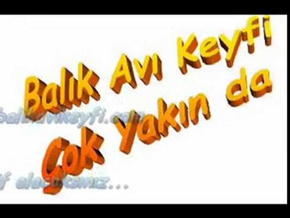 Balık Avı Keyfi,Keyif Alacaksınız...