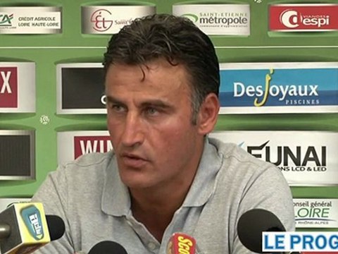 Départs - arrivées à l'ASSE : Galtier fait le point avant la reprise