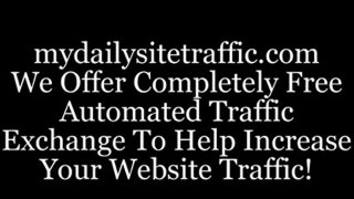 Free automated traffic exchange, daily site traffic for website