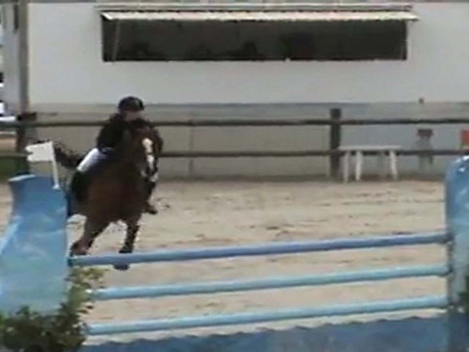 Concours Brienne - Cso Grand Prix Amateur 1 (1,20m) - 06/08/11 - Pink Mousse & Axelle