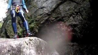 Canyoning lac d'Annecy canyon de Montmin
