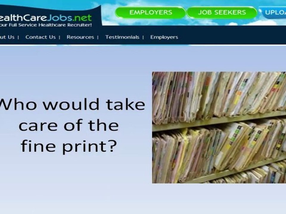 HealthCare Recruiters Specialized -HealthCare Jobs