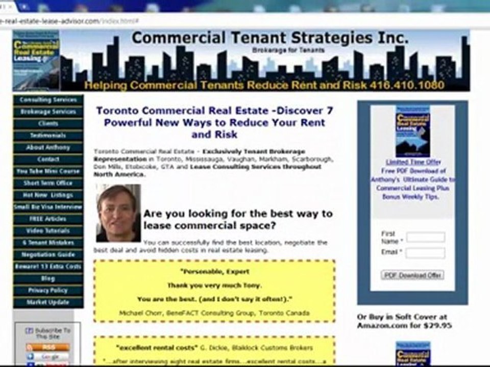Mississauga Commercial Real Estate Video Call 416 410 1080