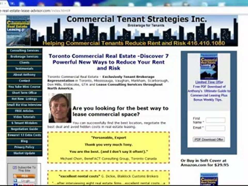 Markham Commercial Real Estate Video Call 416 410 1080