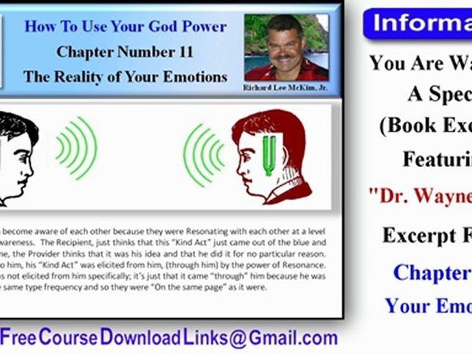 Dr. Wayne Dyer - This Is A Special Book Excerpt About Dr. Wayne Dyer & An Act of Kindness