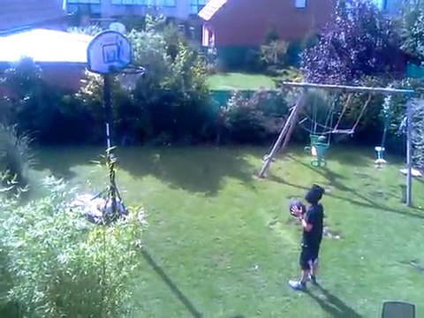 Défi BaskUp n° 6 d’Étienne : panier les yeux bandés 1