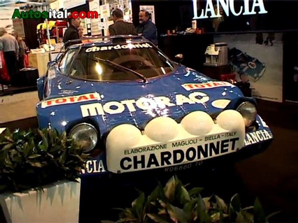Autosital - Rétromobile 2008 : Lancia Stratos Chardonnet Groupe 4 - Vainqueur Monte-Carlo 1979