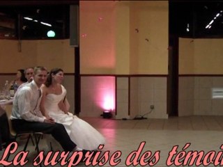 Mariage Clem & O-Surprise des témoins