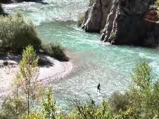 STAND UP PADDLE GORGES DU VERDON 2010 "OUTSIDE THE SYSTEM & REDBULL CHALLENGE. DOCUMENT INEDIT-